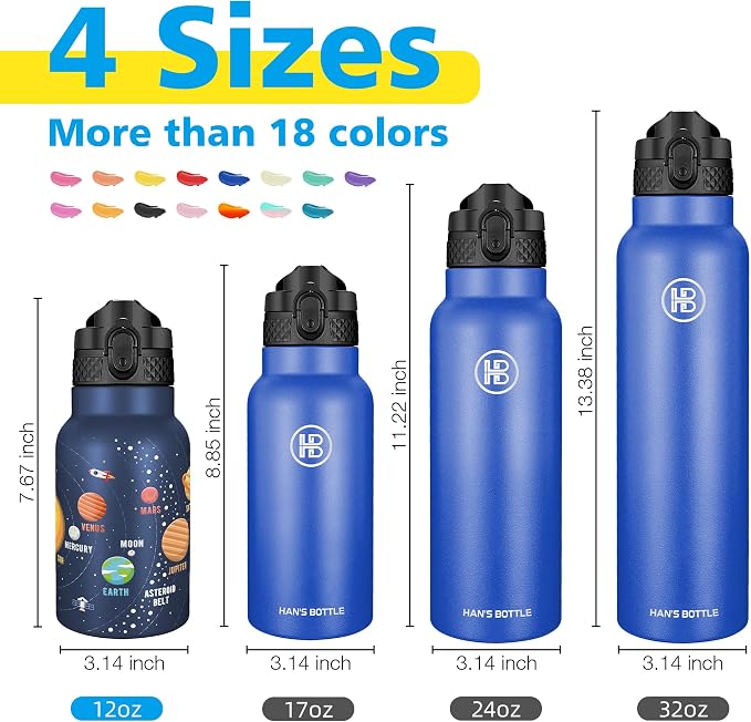 Han's Bottle Kids Water Bottle - Image 2