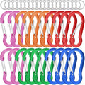 sprookber 2" Small Carabiner Clip, D Ring Caribeener, Spring Snap Hook by Sprookber