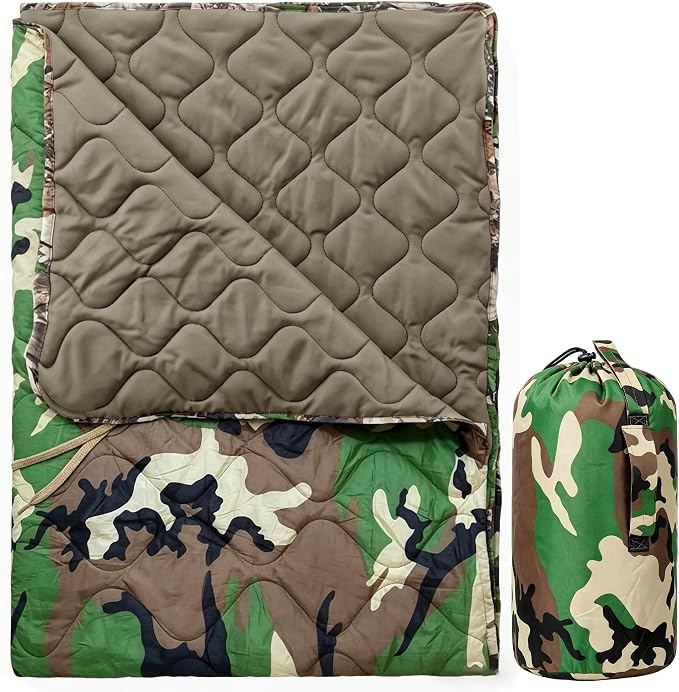 Lenotos Woobie Blanket, Thermal Insulated Military Poncho Liner, Water-Resistant by Lenotos