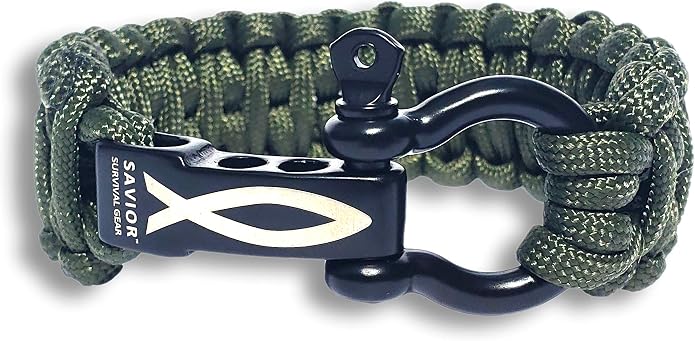 Savior Survival Gear Paracord Bracelet by SaviorSurvivalGear