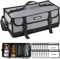 Large Fishing Tackle Bag for Soft Plastic Baits Storage, Fishing Gear Organizer by Unknown