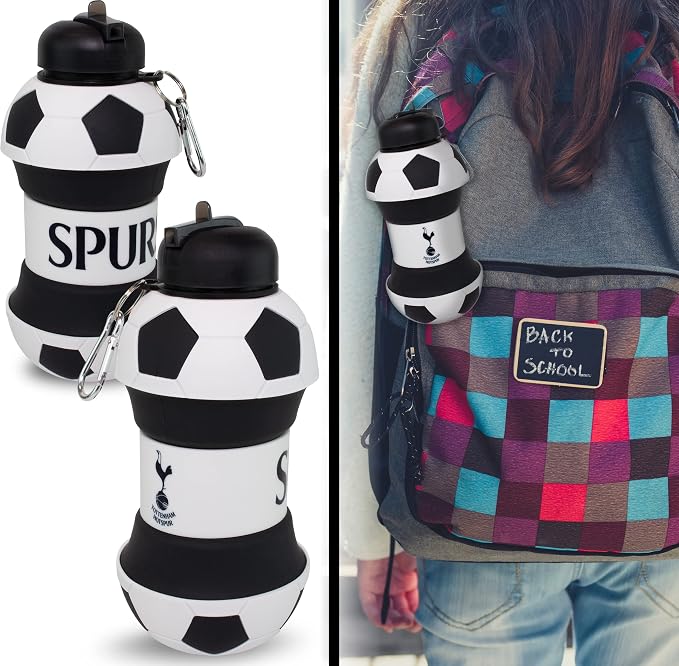 Maccabi ART Tottenham Clip-On Collapsible 1 Liter, 34 oz. size BPA-Free - Image 4