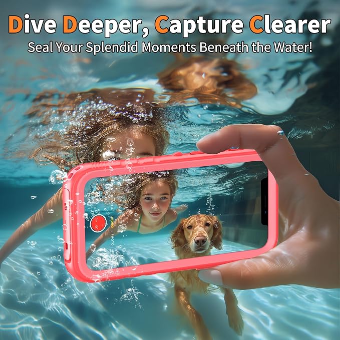 Cozycase Compatible with iPhone 12 Mini Waterproof Case - Image 6