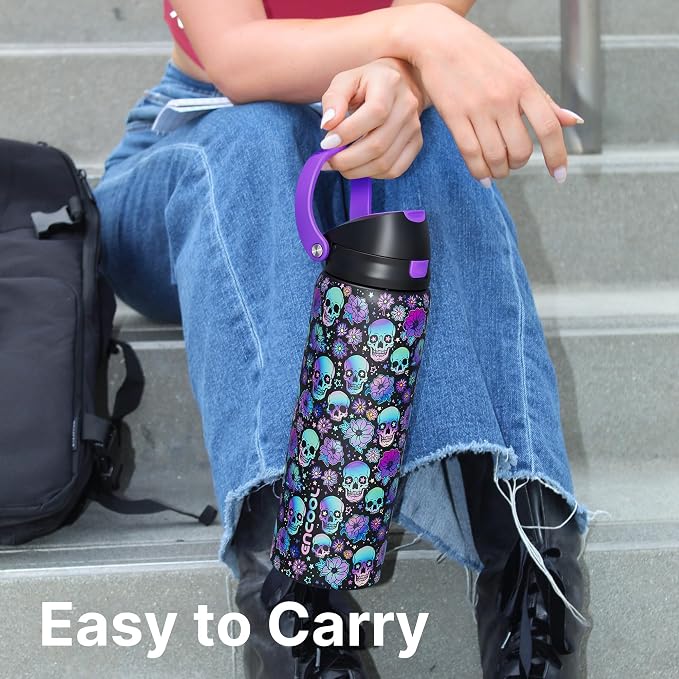 Encool SwiftSip Insulated Stainless Steel Water Bottle - Image 8