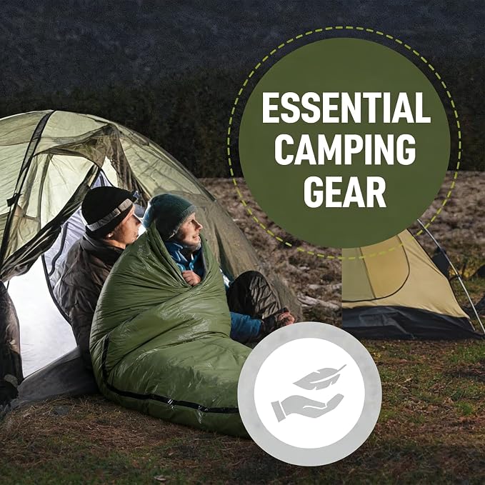 Sleeping Bag, Terrashell Blanket, Emergency Sleeping Bag, Compact Lightweight - Image 2