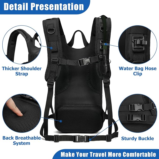 1050D Tactical Hydration Backpack - Image 4