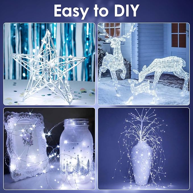 4-Pack Fairy Lights Battery Operated - Image 4