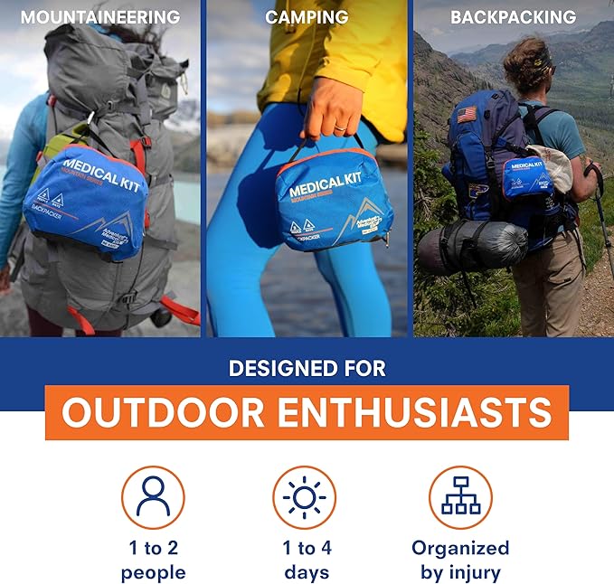 Adventure Medical Kits Mountain Series, Backpacker Medical Kit - Image 2
