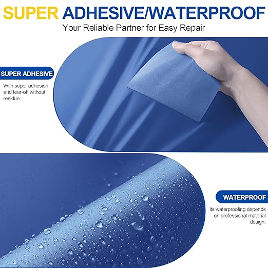Fabric Repair Tape, Self Adhesive Nylon Repair Patch, Waterproof Outdoor Nylon - Image 3