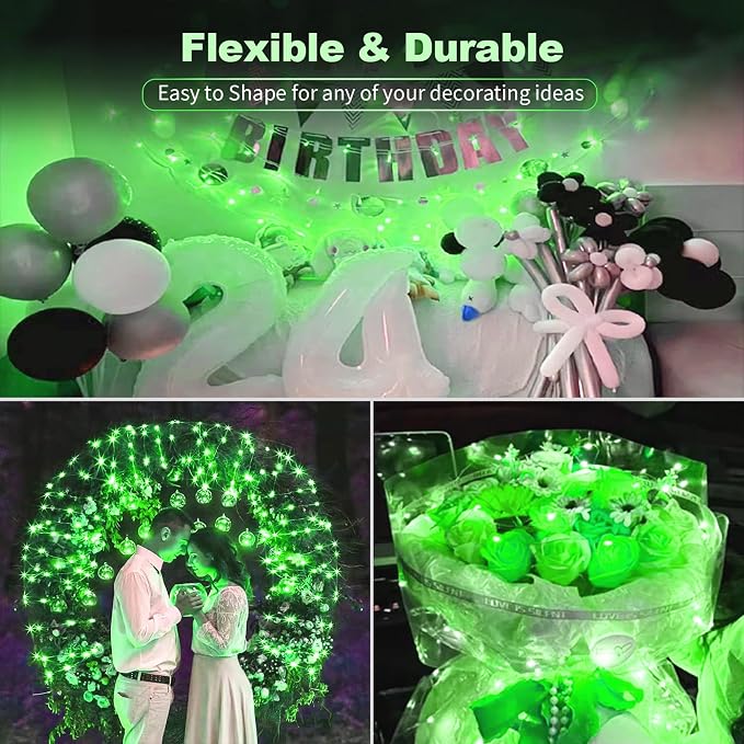 20 Pack LED Fairy Lights Battery Operated, 7FT 20 LED Waterproof Mini Twinkle - Image 3