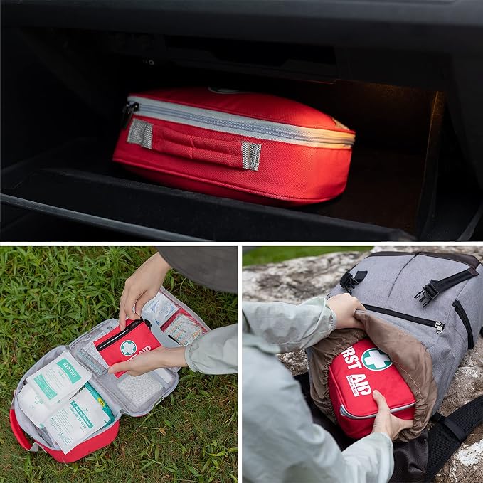 General Medi 2-in-1 First Aid Kit + 43 Piece Mini First Aid Kit -Includes Ice - Image 5