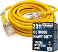 25 ft Outdoor Extension Cord Waterproof by WattsWire