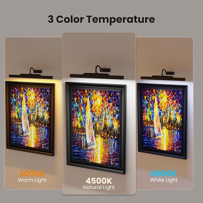 Dimmable Cordless Picture Light - Image 3