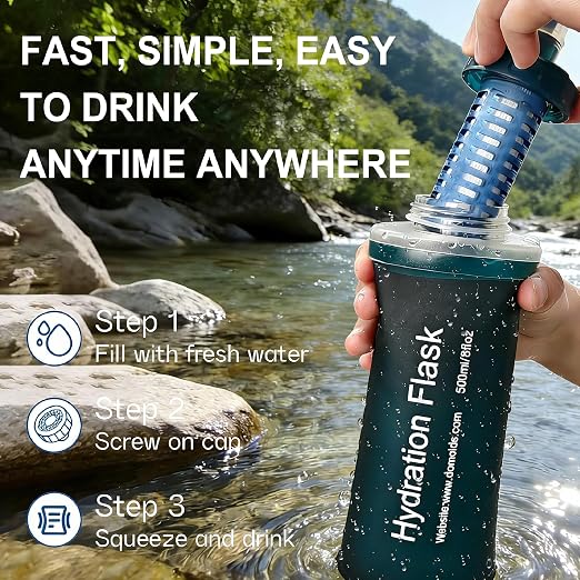 AXEN Collapsible Water Bottle - Image 5