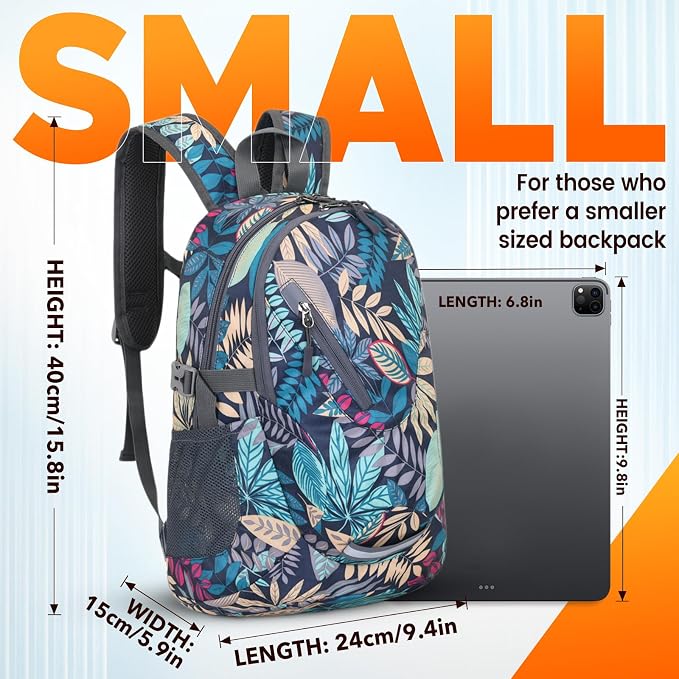 sunhiker Small Hiking Backpack Women Men 20L Lightweight Travel Backpack - Image 4
