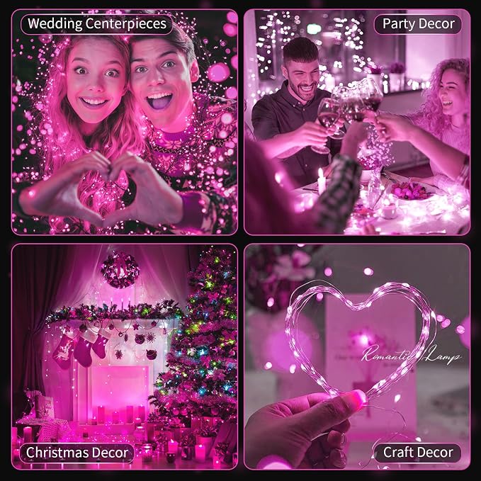 20 Pack LED Fairy Lights Battery Operated, 20 LED Waterproof Mini Twinkle - Image 3