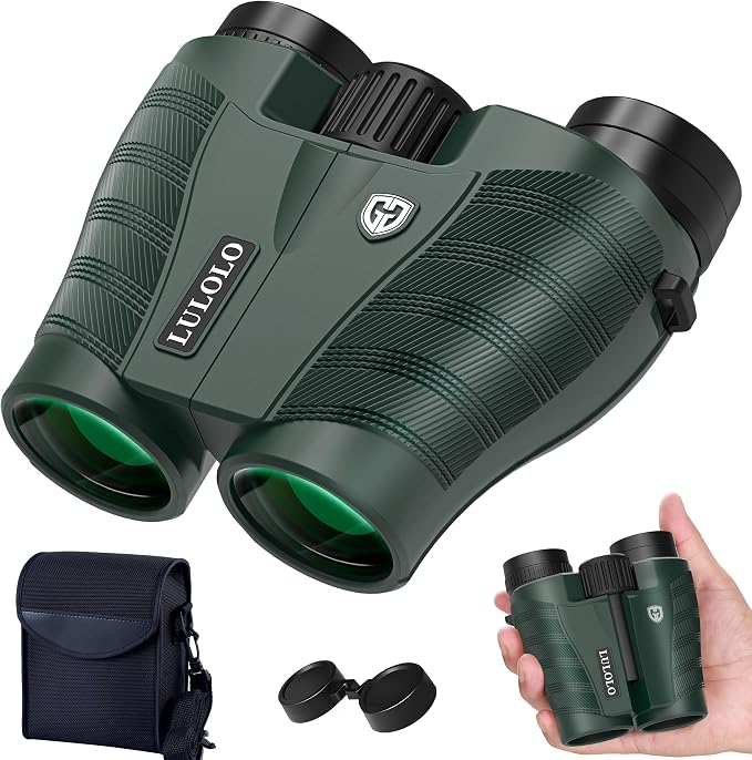 25x32 UHD Compact Binoculars for Adults High Powered by LULOLO