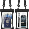 CACOE [Floatable Floating Universal IPX8 Waterproof Phone case 2 Pack-Up to by CACOE