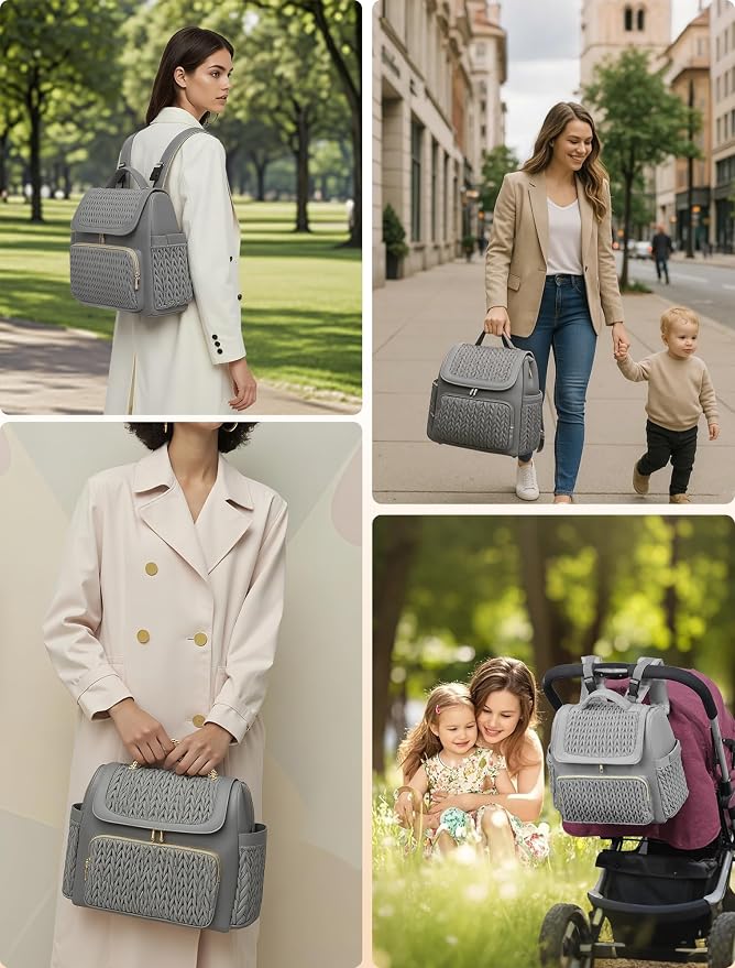 Awanhe Diaper Bag Backpack, Baby Bag - Image 2