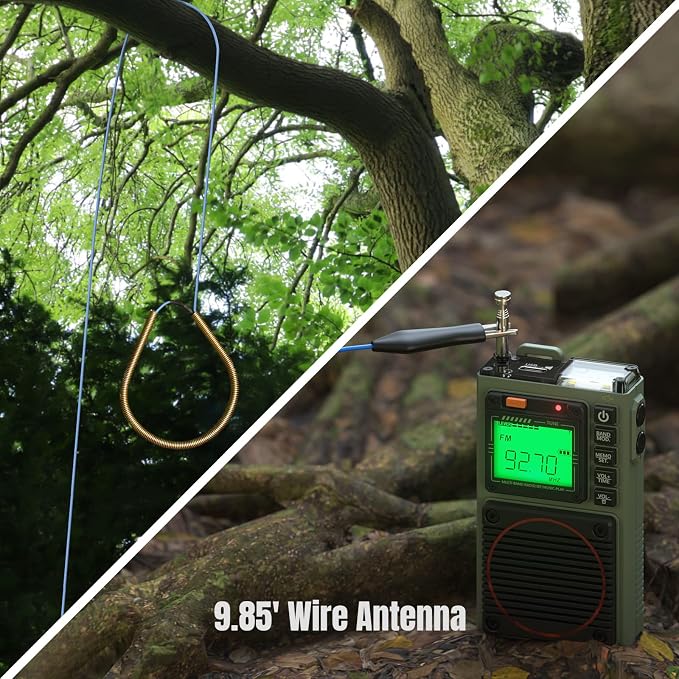 Raddy RF75A APP Control Shortwave Radio, Portable Shortwave Radios - Image 8