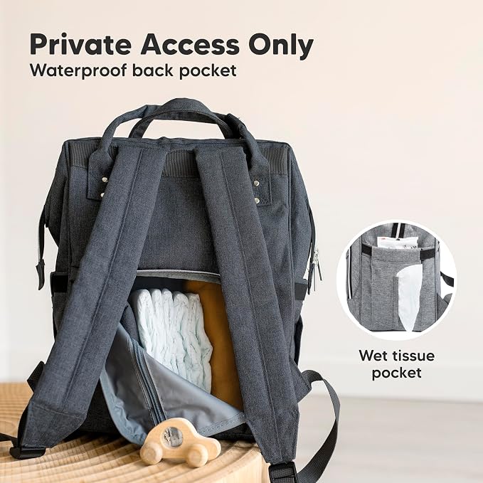 KeaBabies Baby Diaper Bag Backpack - Image 5