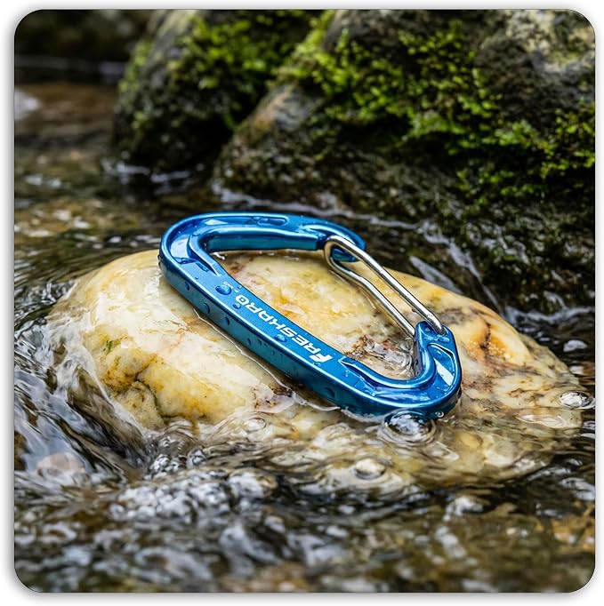 FresKaro 15kN-3372lbs Heavy Duty Wiregate Carabiners, Reliable Time-Tested - Image 7