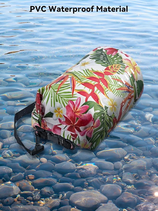 HEETA Waterproof Dry Bag for Women Men, 5L/10L/20L/30L/40L Roll Top Lightweight - Image 3