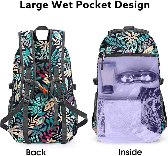 G4Free 40L Lightweight Packable Hiking Backpack, Waterproof Travel Daypack - Image 2
