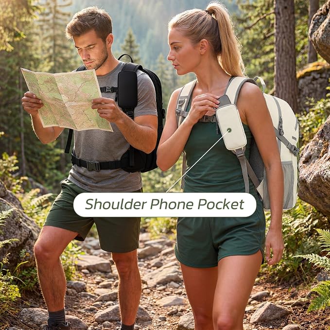 TILYMOL Hiking Travel Backpack for Men Women 25L - Image 4