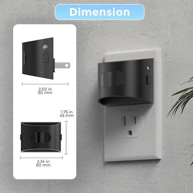 L LOHAS LED Night Light with Motion Sensor & Dusk to Dawn Sensor, Night Lights - Image 7