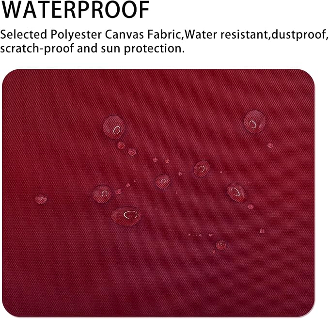 Gheeidau Canvas Repair Patch 9×11 Inch 3Pcs Waterproof Self-Adhesive Fabric - Image 2