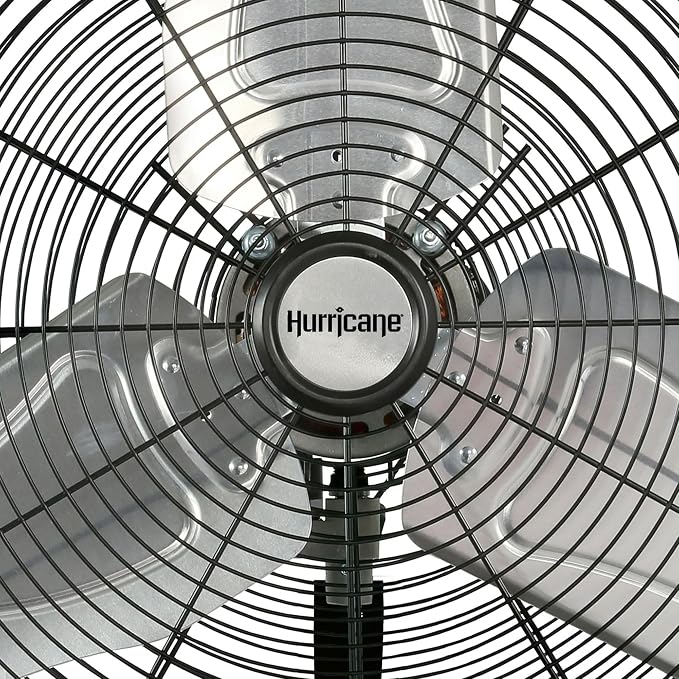 Hurricane 30" Pro Commercial Grade Oscillating Wall Mount Fan, or Workshop - Image 8