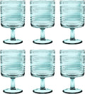 Beaded 14 oz Durable Acrylic Wine Glasses, Shatter-Resistant and by AbodeHomewares-TheDesignDestinationforTabletopDrinkwareKitchenandPet