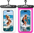 Hiearcool Universal Waterproof Phone Pouch, IPX8 Cell Phone Waterproof Case Up by Hiearcool