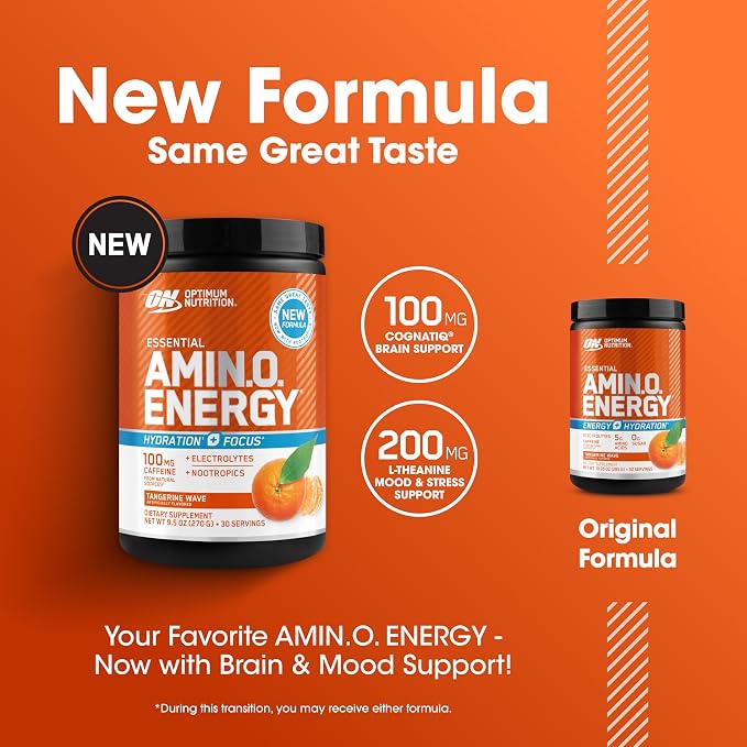 Optimum Nutrition Amino Energy Powder Plus Hydration, - Image 6