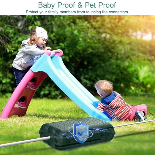 Outdoor Waterproof Electrical Box, 2 Pack Large Extension Cord Cover Protector - Image 5
