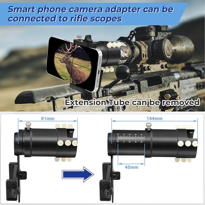Rifle Scope Mount Upgrated Camera Adapter - Image 2
