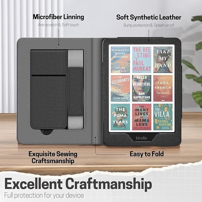 TNP Stand Case for Kindle Paperwhite 12th Generation 2024 / Kindle Colorsoft - Image 6