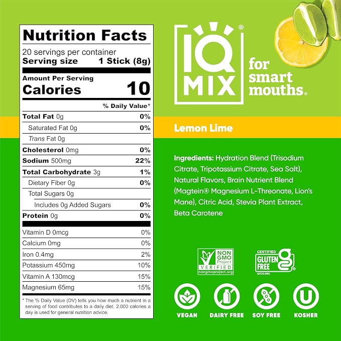 IQMIX Hydration Electrolyte Powder – 4-in-1 Formula - Image 8