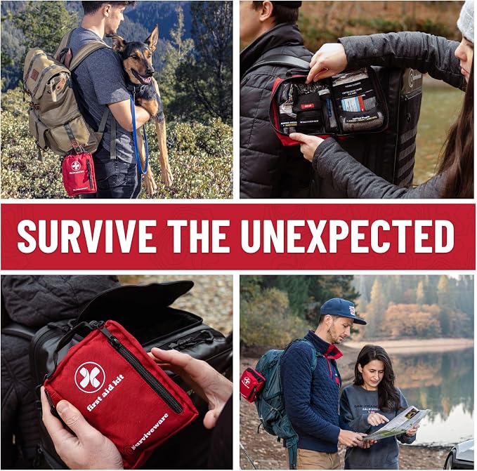 Surviveware 98 Pcs Comprehensive Premium Survival First Aid Kit - Image 5