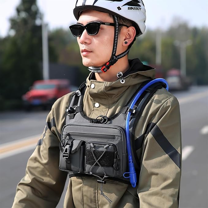 Criuage USA Original Patent Running Hydration Vest Backpack, Lightweight Chest - Image 5