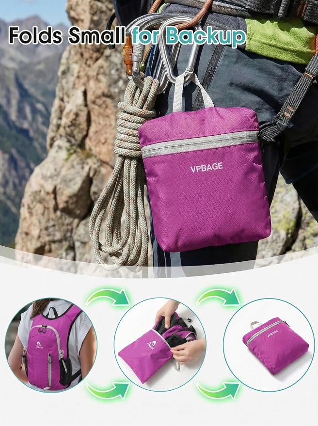 Foldable Small Hiking Backpack - Image 7