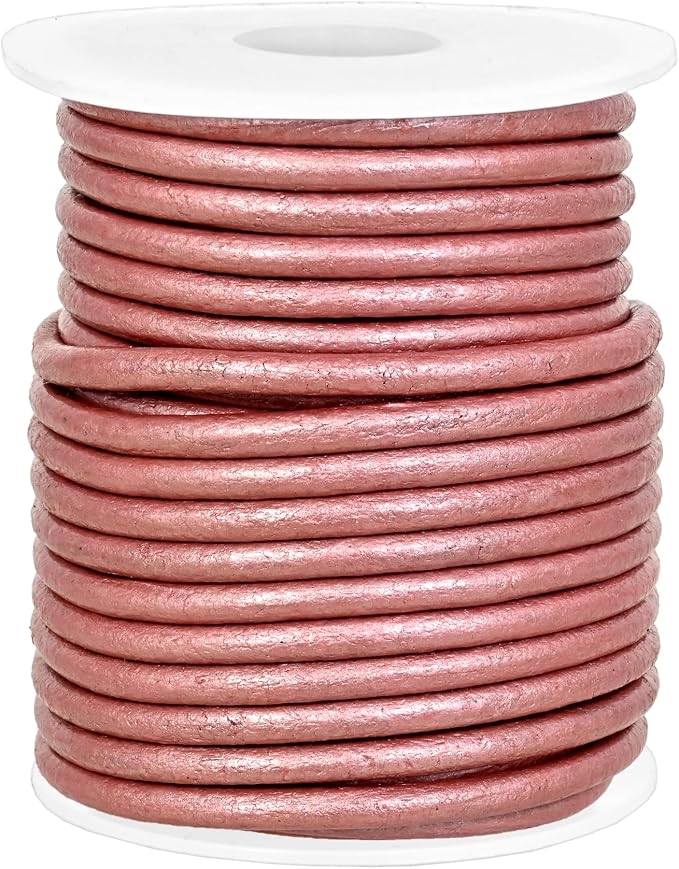 GENIQUE Real/Genuine Round Leather String Cord - Image 2