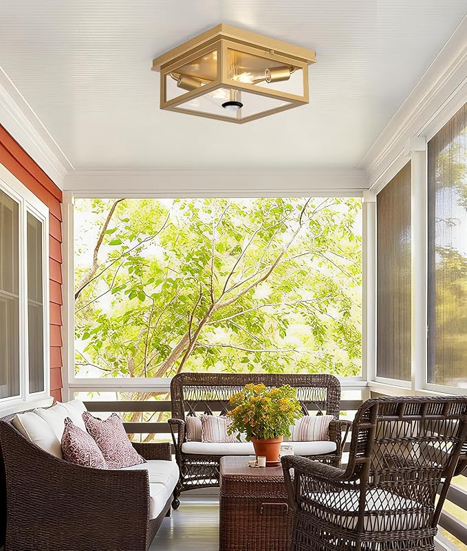 Lynnoland Motion Sensor Outdoor Ceiling Light - Image 6
