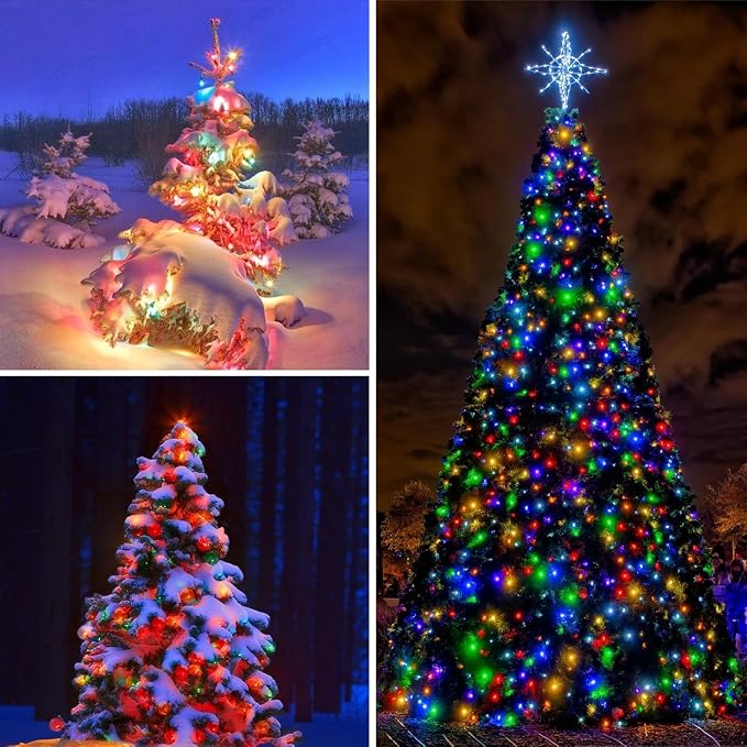Upgrade 4Pack 400LED Solar String Lights - Image 3