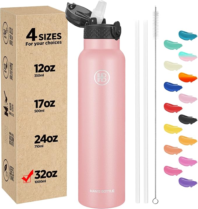 Han's Bottle Sports Water Bottle - 32 Oz by han%27s+bottle