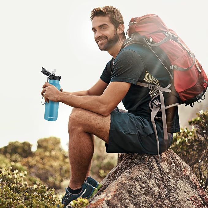 Han's Bottle Sports Water Bottle - 24 Oz - Image 7