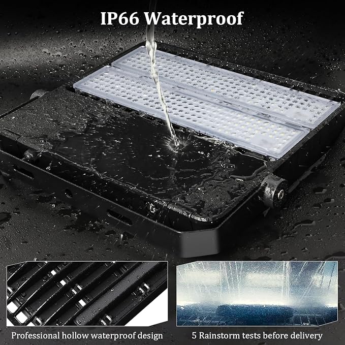 240W LED Stadium Flood Lights Outdoor 36000LM Super Bright Yoke Wall Mount - Image 7