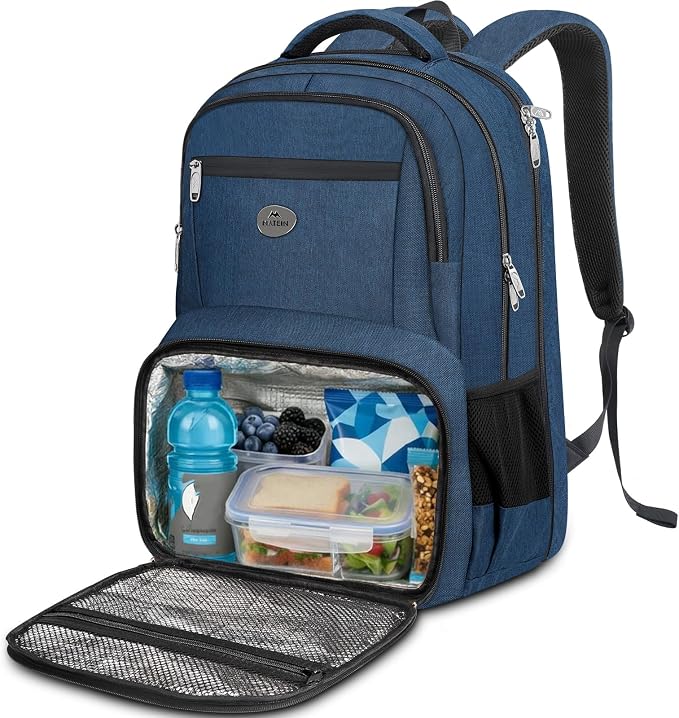 MATEIN Lunch Backpack for Men, 17 Inch Travel Laptop Backpack by MATEIN