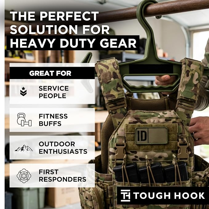 Tough Hook ID Heavy Duty Identification Hanger, USA Made 200 Lb Cap, Plate - Image 3